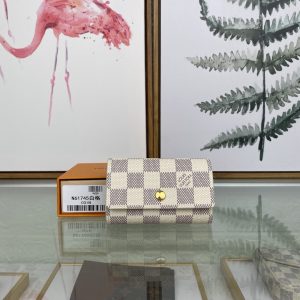 最高級ルイヴィトンスーパーコピー ルイヴィトンキーケースコピー キーケース ミュルティクレ 6 ダミエアズール N61745 ダミエ・アズール キャンバス ゴールド金具