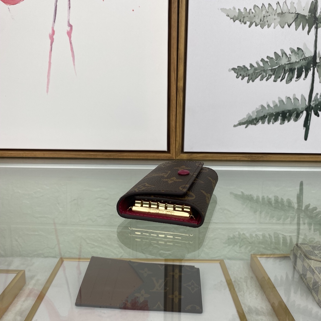最高級ルイヴィトンスーパーコピー ルイヴィトンキーケースコピー キーケース ミュルティクレ 6 フューシャ(濃いピンク M62630 モノグラム・キャンバス ゴールド金具 - 画像 (7)