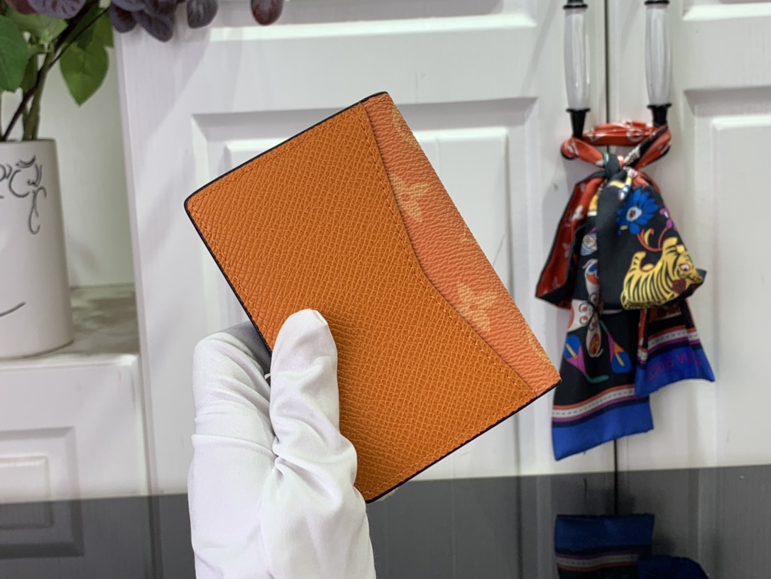 最高級ルイヴィトンスーパーコピー ルイヴィトンカードケースコピー オーガナイザー・ドゥ ポッシュ タンジェリン M31041 モノグラム・キャンバス - 画像 (8)