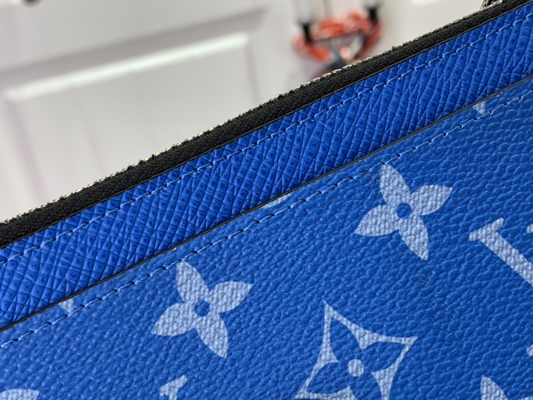 最高級ルイヴィトンスーパーコピー ルイヴィトンカードケースコピー コインカード・ホルダー ブルー M30270 モノグラム・キャンバス - 画像 (4)