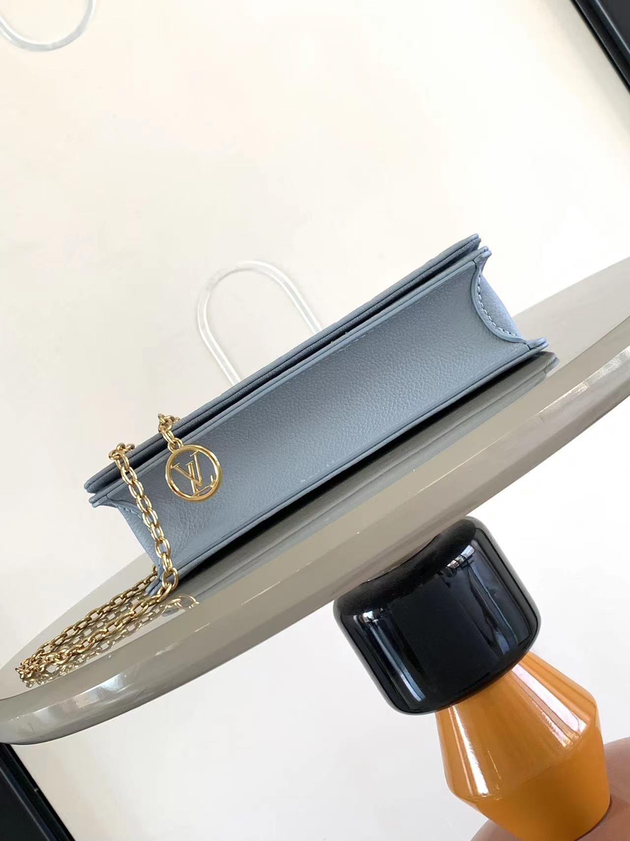 最高級ルイヴィトンスーパーコピー ルイヴィトンバッグコピー Wallet On Chain Metis ブルー M83233 モノグラム・アンプラント ゴールド金具 - 画像 (7)