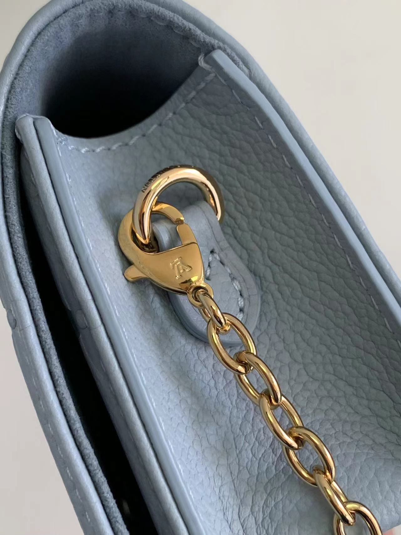最高級ルイヴィトンスーパーコピー ルイヴィトンバッグコピー Wallet On Chain Metis ブルー M83233 モノグラム・アンプラント ゴールド金具 - 画像 (5)