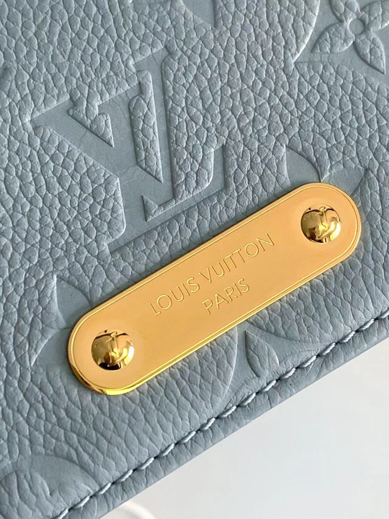 最高級ルイヴィトンスーパーコピー ルイヴィトンバッグコピー Wallet On Chain Metis ブルー M83233 モノグラム・アンプラント ゴールド金具 - 画像 (4)