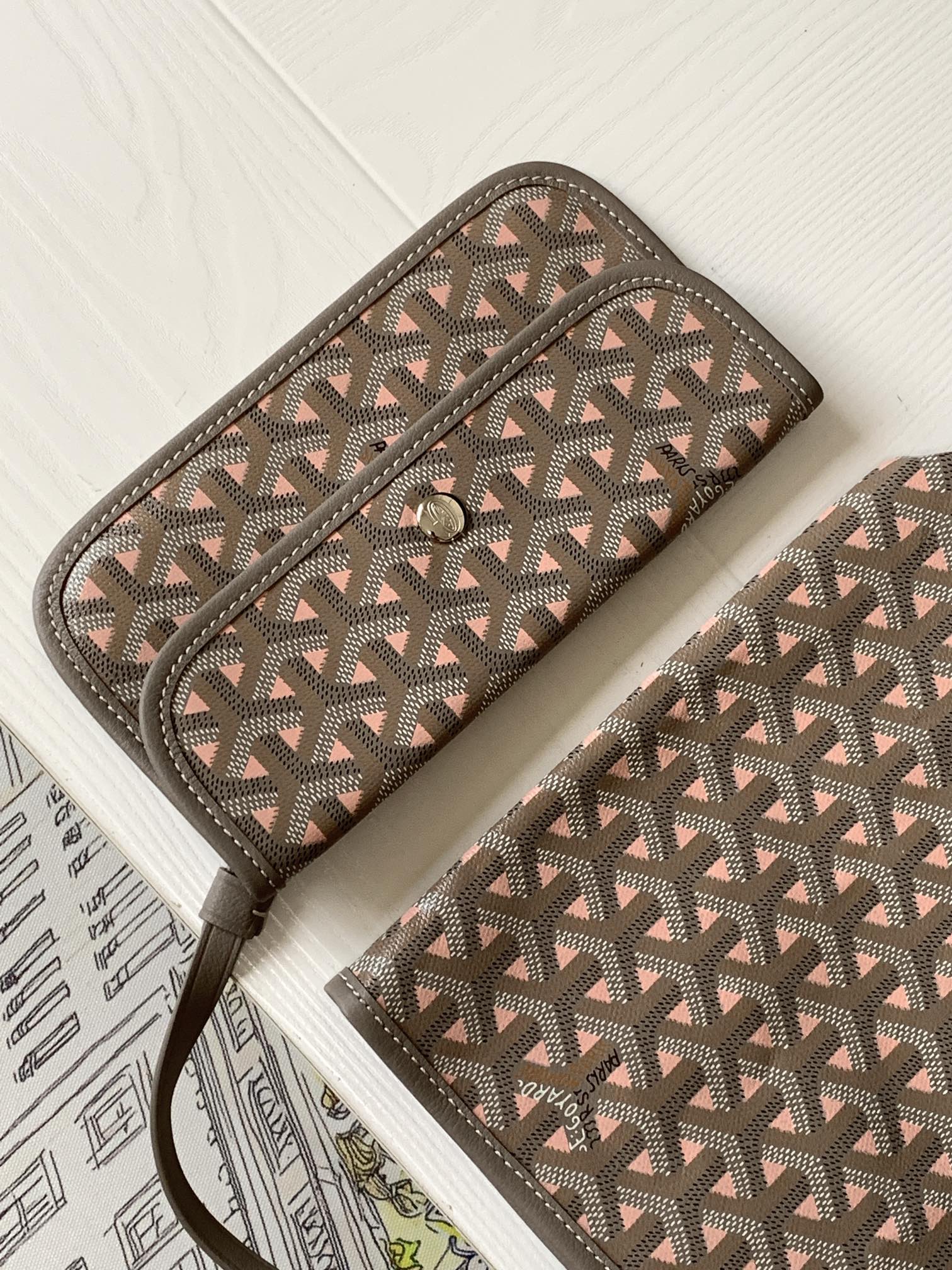 最高級ゴヤールスーパーコピー ゴヤールトートバッグコピー アンジュPM バッグ coral ANJOUSPMLCG20TY20P レザー シルバー金具 - 画像 (7)