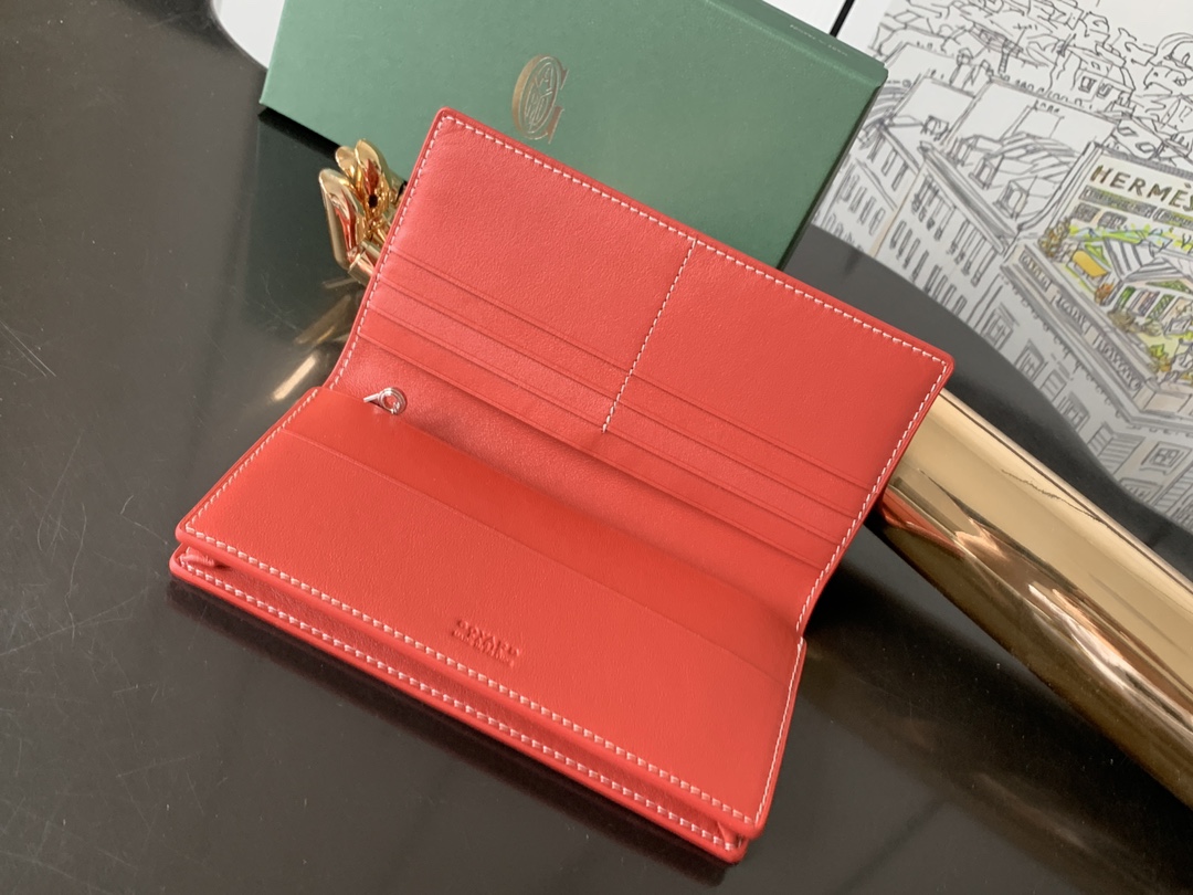 最高級ゴヤールスーパーコピー ゴヤール財布コピー リシュリュー ウォレット レッド RICHE2PMLTY02CL02P レザー - 画像 (5)
