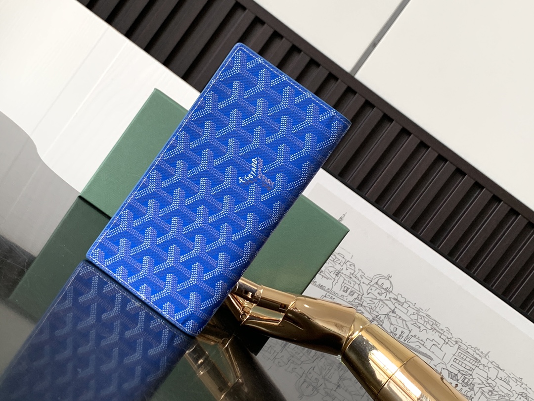 最高級ゴヤールスーパーコピー ゴヤール財布コピー リシュリュー ウォレット スカイブルー RICHE2PMLTY10CL10P レザー - 画像 (7)