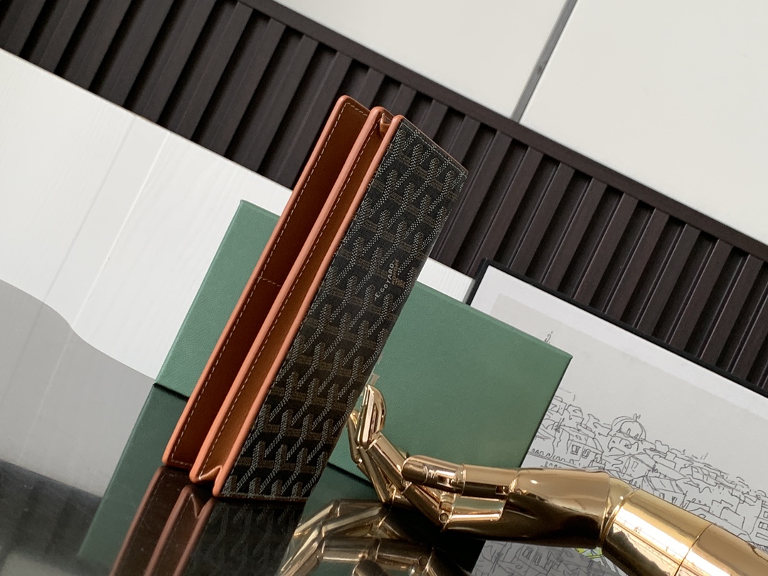 最高級ゴヤールスーパーコピー ゴヤール財布コピー リシュリュー ウォレット ブラウン ブラック RICHE2PMLTY01CL03P レザー - 画像 (6)