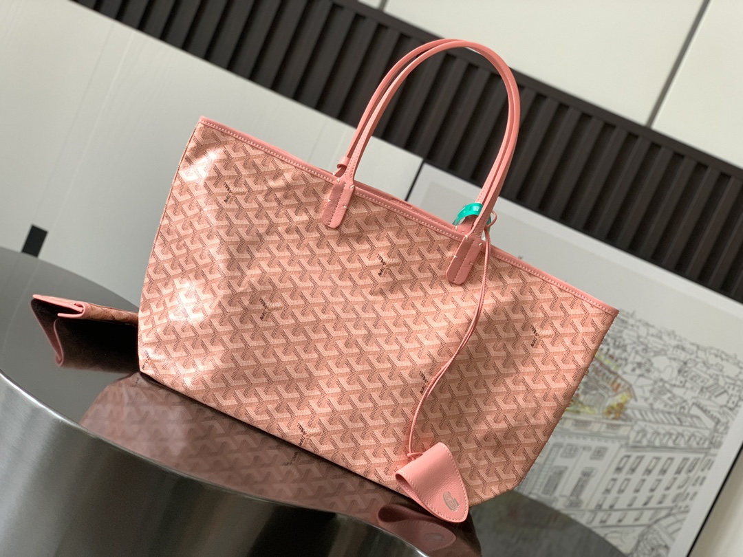 最高級ゴヤールスーパーコピー ゴヤールトートバッグコピー サン・ルイPM バッグ Coral STLOUIPMLTY20CL20P レザー シルバー金具 - 画像 (8)