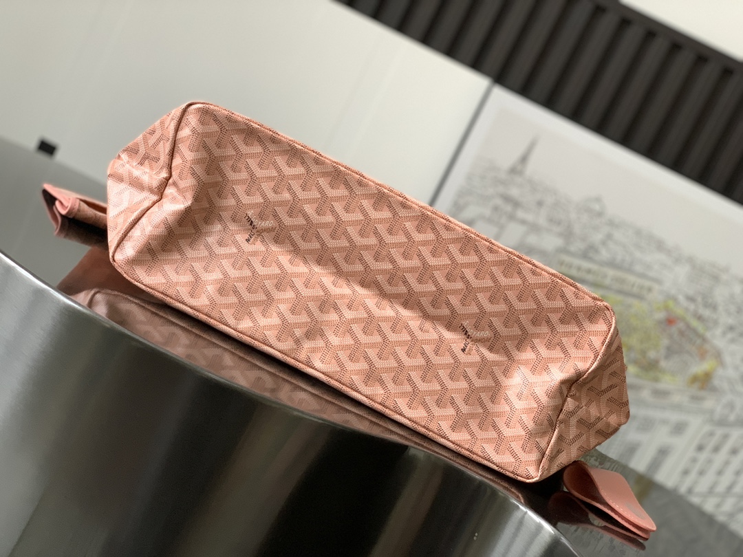 最高級ゴヤールスーパーコピー ゴヤールトートバッグコピー サン・ルイPM バッグ Coral STLOUIPMLTY20CL20P レザー シルバー金具 - 画像 (7)