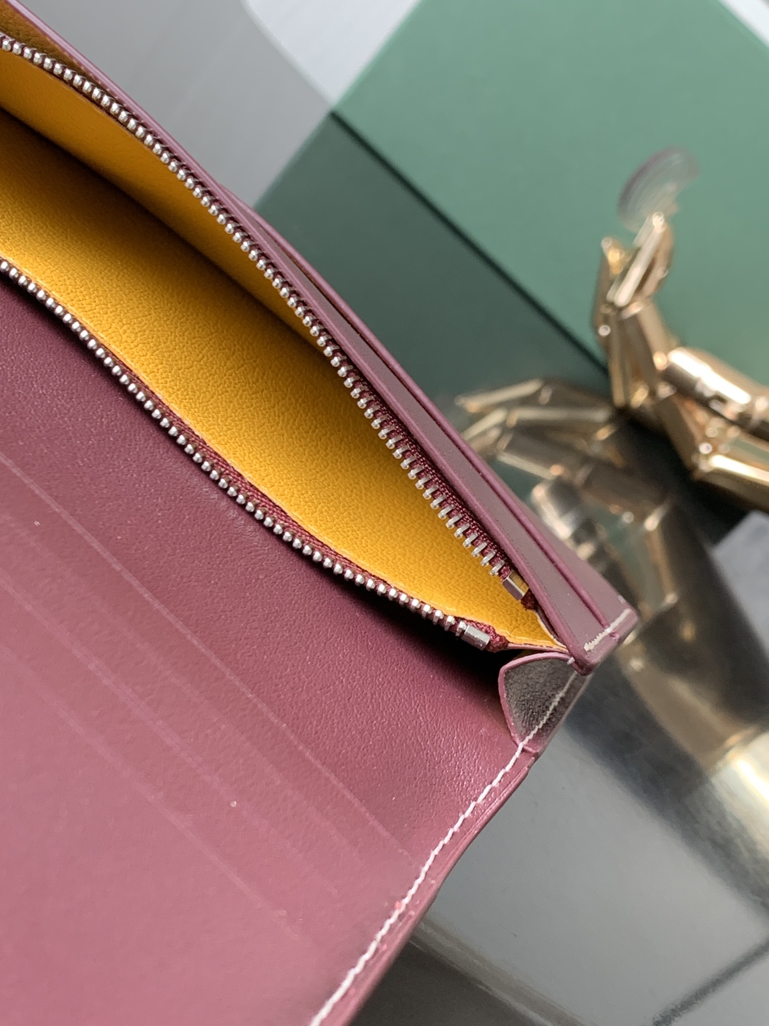最高級ゴヤールスーパーコピー ゴヤール財布コピー リシュリュー ウォレット バーガンディ RICHE2PMLTY33CL33P レザー - 画像 (2)