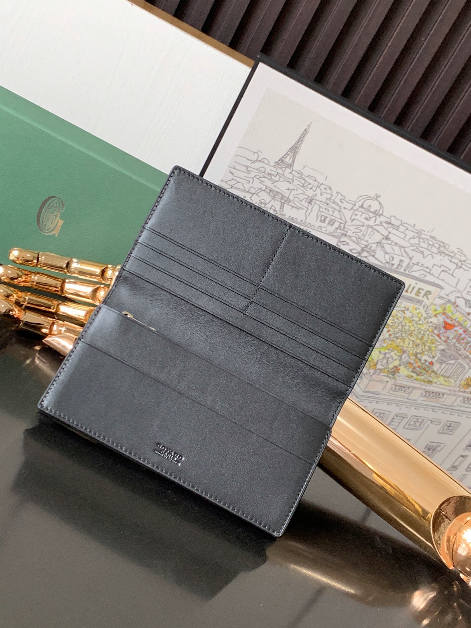 最高級ゴヤールスーパーコピー ゴヤール財布コピー リシュリュー ウォレット ブラック RICHE2PMLTY01CL01P レザー - 画像 (5)