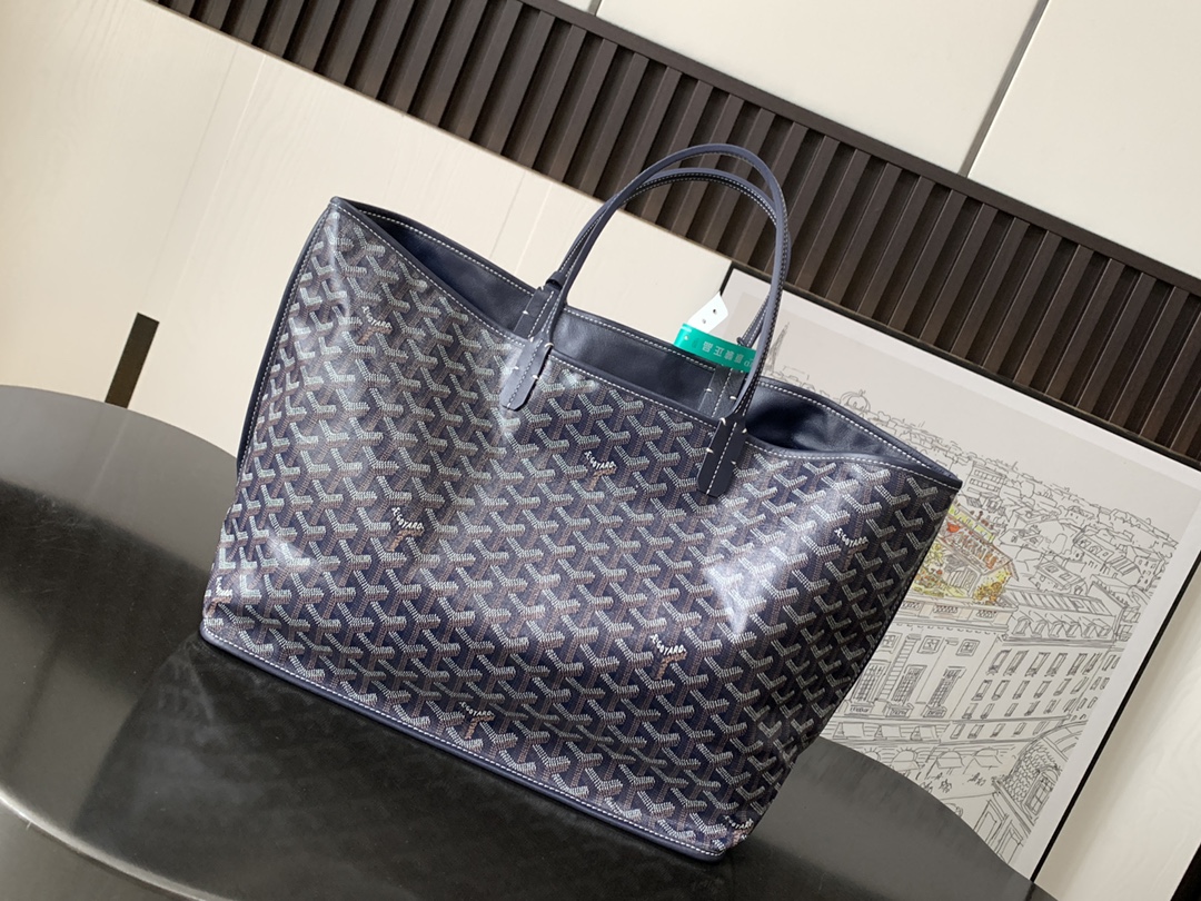 最高級ゴヤールスーパーコピー ゴヤールトートバッグコピー アルトワPM バッグ ネイビーブルー ARTOISPMLTY12TY12P レザー シルバー金具 - 画像 (8)