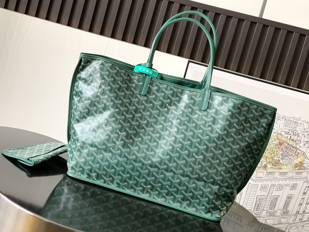 最高級ゴヤールスーパーコピー ゴヤールトートバッグコピー アルトワPM バッグ グリーン ARTOISPMLTY09TY09P レザー シルバー金具 - 画像 (8)