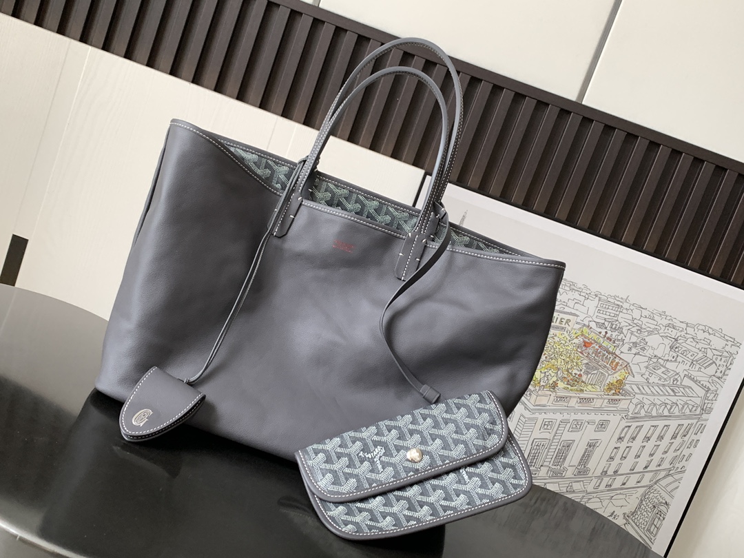 最高級ゴヤールスーパーコピー ゴヤールトートバッグコピー アルトワPM バッグ グレー ARTOISPMLTY51TY51P レザー シルバー金具 - 画像 (2)