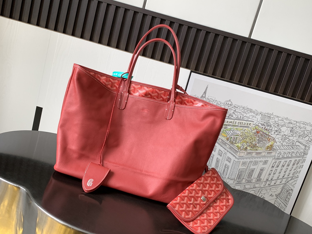 最高級ゴヤールスーパーコピー ゴヤールトートバッグコピー アルトワPM バッグ レッド ARTOISPMLTY02TY02P レザー シルバー金具 - 画像 (2)