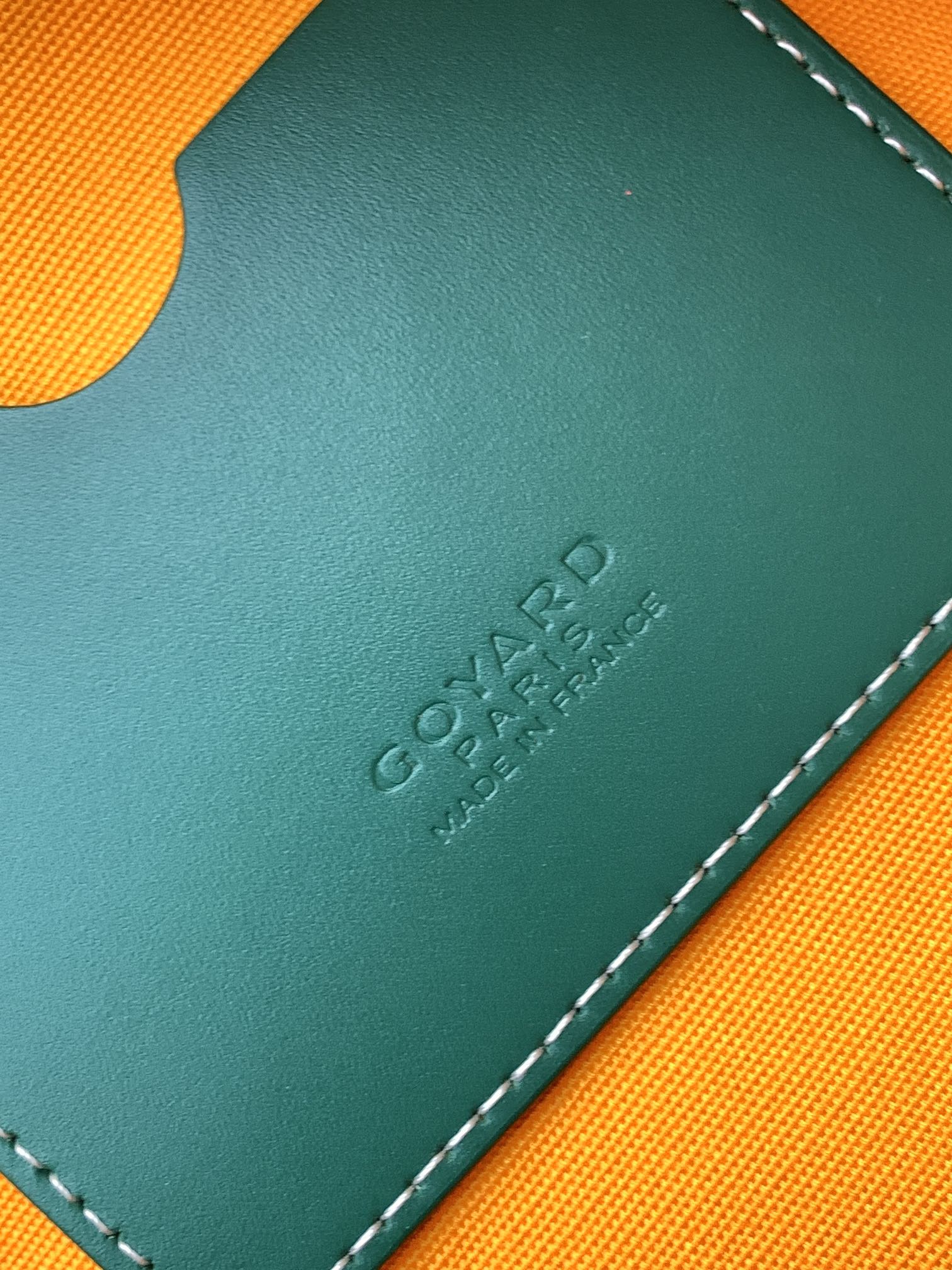 最高級ゴヤールスーパーコピー ゴヤールハンドバッグコピー アンティーク グリーン AMBAS2MMLTY09CL09P レザー シルバー金具 - 画像 (2)