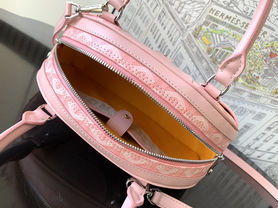 最高級ゴヤールスーパーコピー ゴヤールクロスボディバッグコピー アンティーク Coral VENDO2MINTY20CL20P レザー シルバー金具 - 画像 (3)