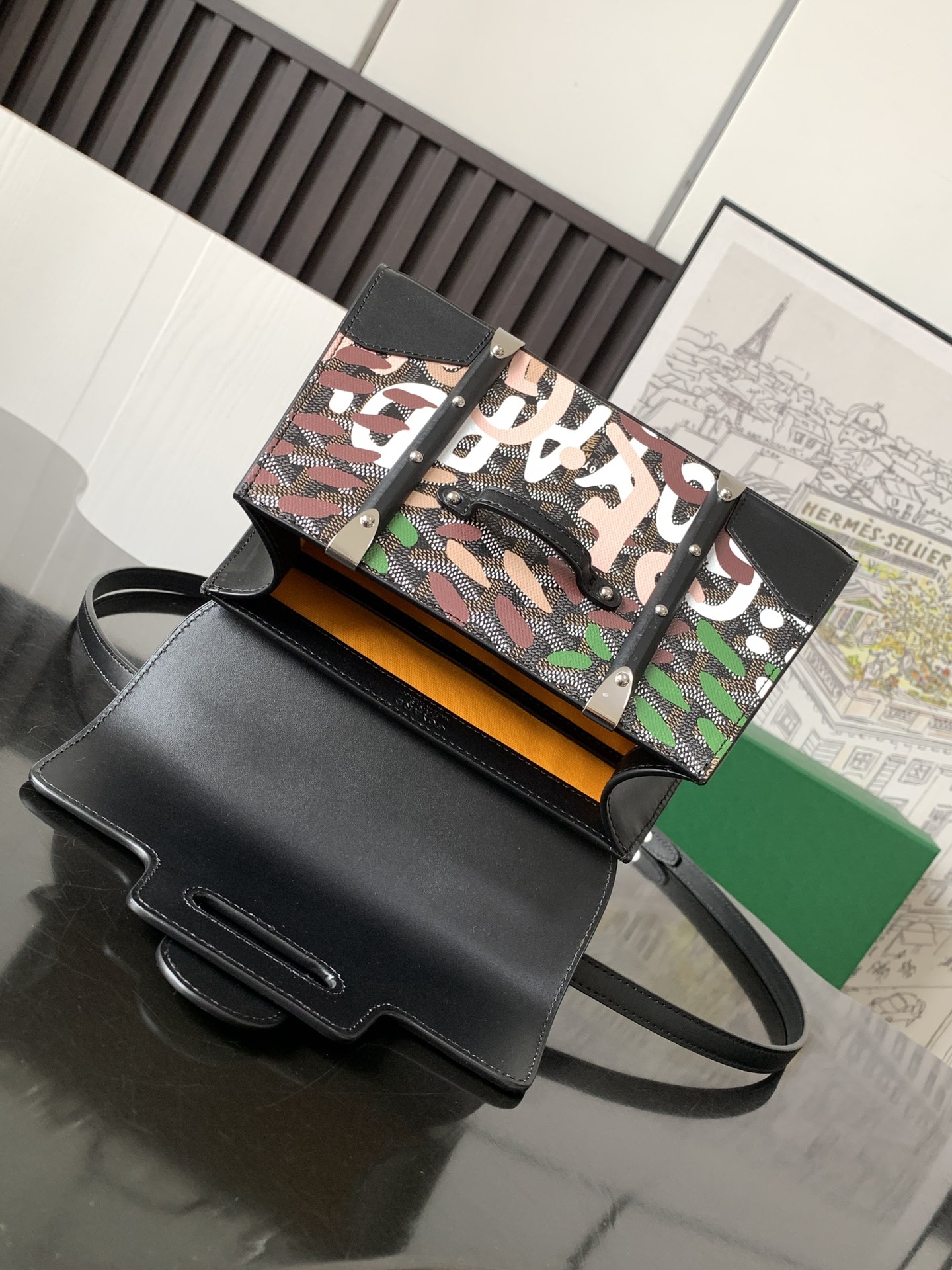 最高級ゴヤールスーパーコピー ゴヤールハンドバッグコピー サイゴン ミニ ストラクチャードバッグ バーガンディ SAIGOBMINTY33CL33P レザー シルバー金具 - 画像 (5)