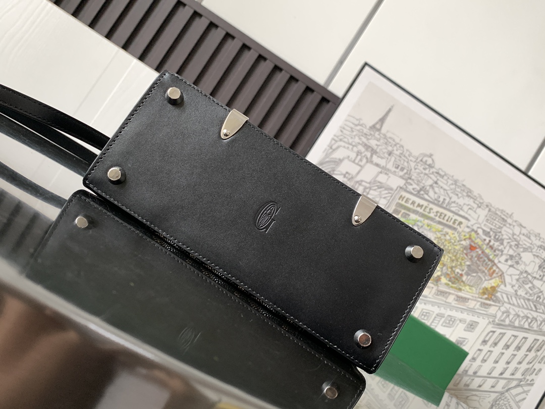 最高級ゴヤールスーパーコピー ゴヤールハンドバッグコピー サイゴン ミニ ストラクチャードバッグ グリーン SAIGOBMINTY09CL09P レザー シルバー金具 - 画像 (7)