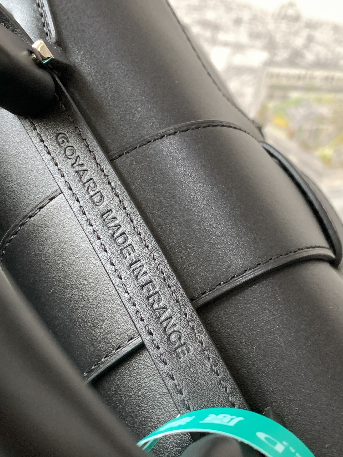 最高級ゴヤールスーパーコピー ゴヤールハンドバッグコピー サイゴン ミニ ストラクチャードバッグ グリーン SAIGOBMINTY09CL09P レザー シルバー金具 - 画像 (6)
