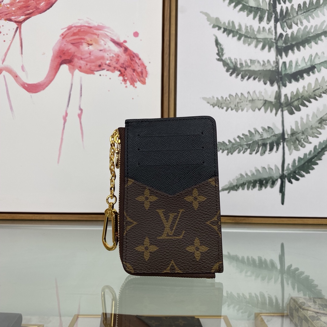 最高級ルイヴィトンスーパーコピー ルイヴィトンカードケースコピー カードケース ポルト カルト・レクト ヴェルソ ダークブラウン M69431 モノグラム・キャンバス ゴールド金具 - 画像 (9)