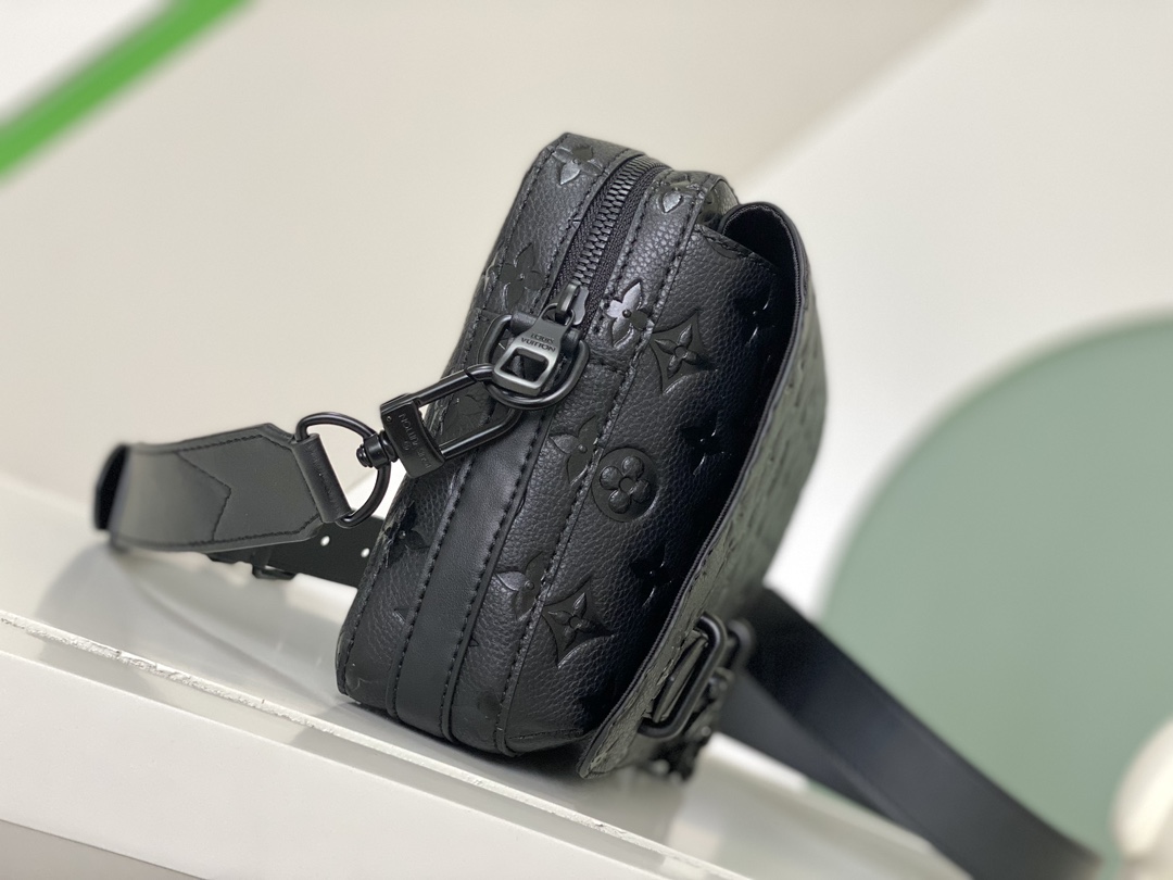 最高級ルイヴィトンスーパーコピー ルイヴィトンバッグコピー スティーマー・メッセンジャー ブラック M57307 レザー ブラック金具 - 画像 (9)