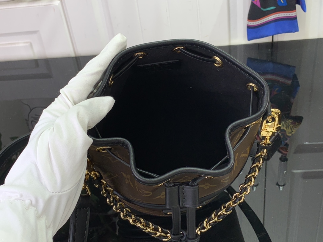 最高級ルイヴィトンスーパーコピー ルイヴィトンバッグコピー カノエ ダークブラウン M83480 モノグラム・キャンバス ゴールド金具 - 画像 (3)