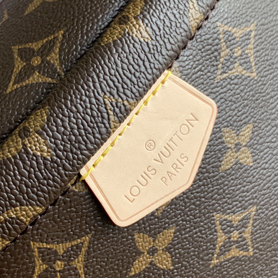 最高級ルイヴィトンスーパーコピー ルイヴィトン ウエストバッグ コピー LV メンズ ウエストポーチ ダークブラウン M43644 モノグラム・キャンバス ゴールド金具 - 画像 (7)