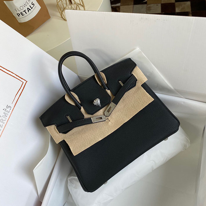 最高級HERMESスーパーコピー エルメスバーキン25コピー バーキン25 黒(ブラック) トゴ シルバー金具 新品 2024W1001 - 画像 (7)