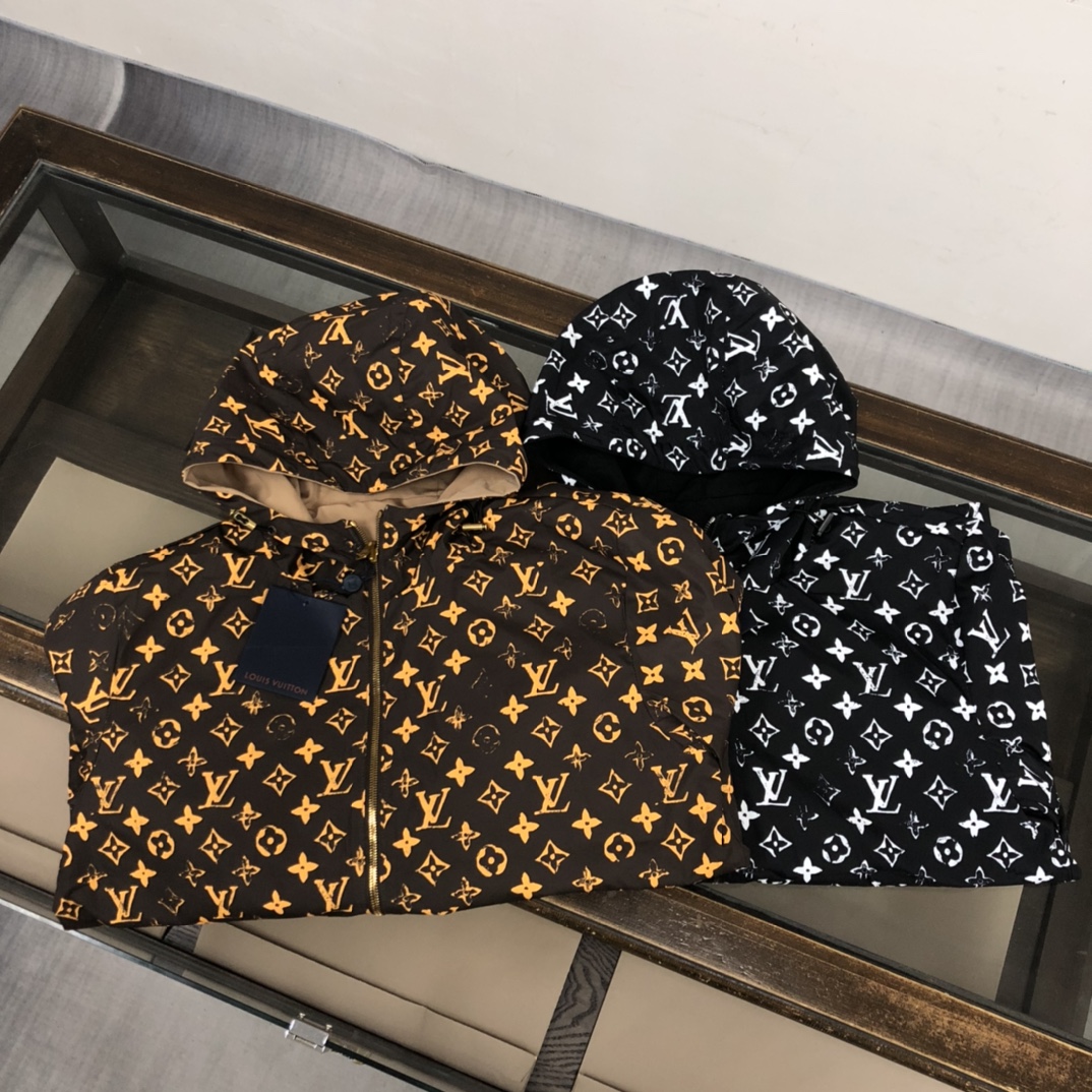 最高級ルイヴィトンスーパーコピー服 ルイヴィトンジャケットコピー オールオーバーVuittonスノーダウンジャケット ポリエステル 100% 202405010 - 画像 (8)