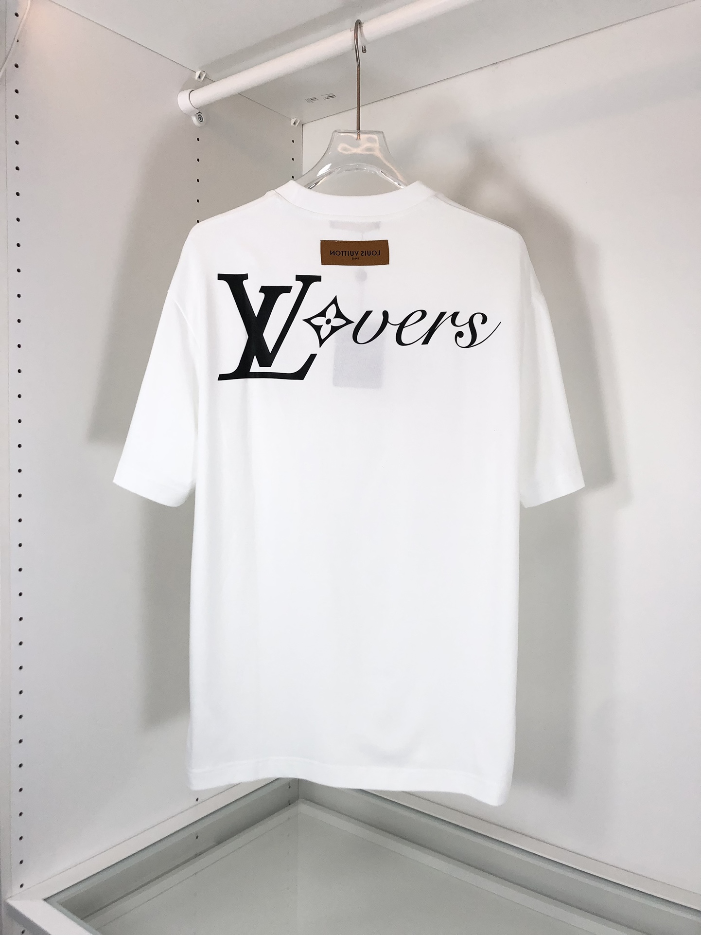 最高級ルイヴィトンスーパーコピー服 ルイヴィトンTシャツコピー チェーンディテールTシャツ ホワイト 202405016 コットン 100% - 画像 (9)