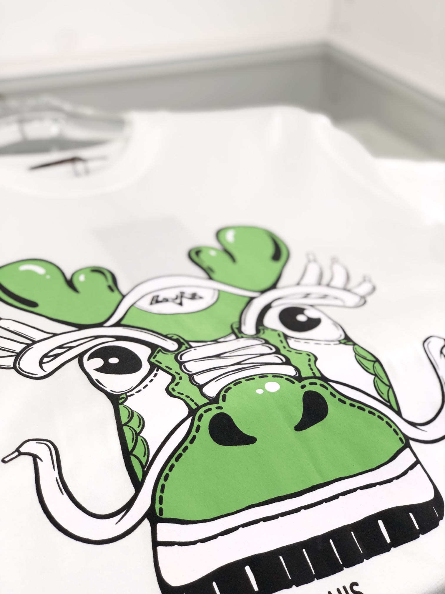 最高級ルイヴィトンスーパーコピー服 ルイヴィトンTシャツコピー ショートスリーブコットンTシャツ ホワイト 202405024 コットン 100% - 画像 (6)