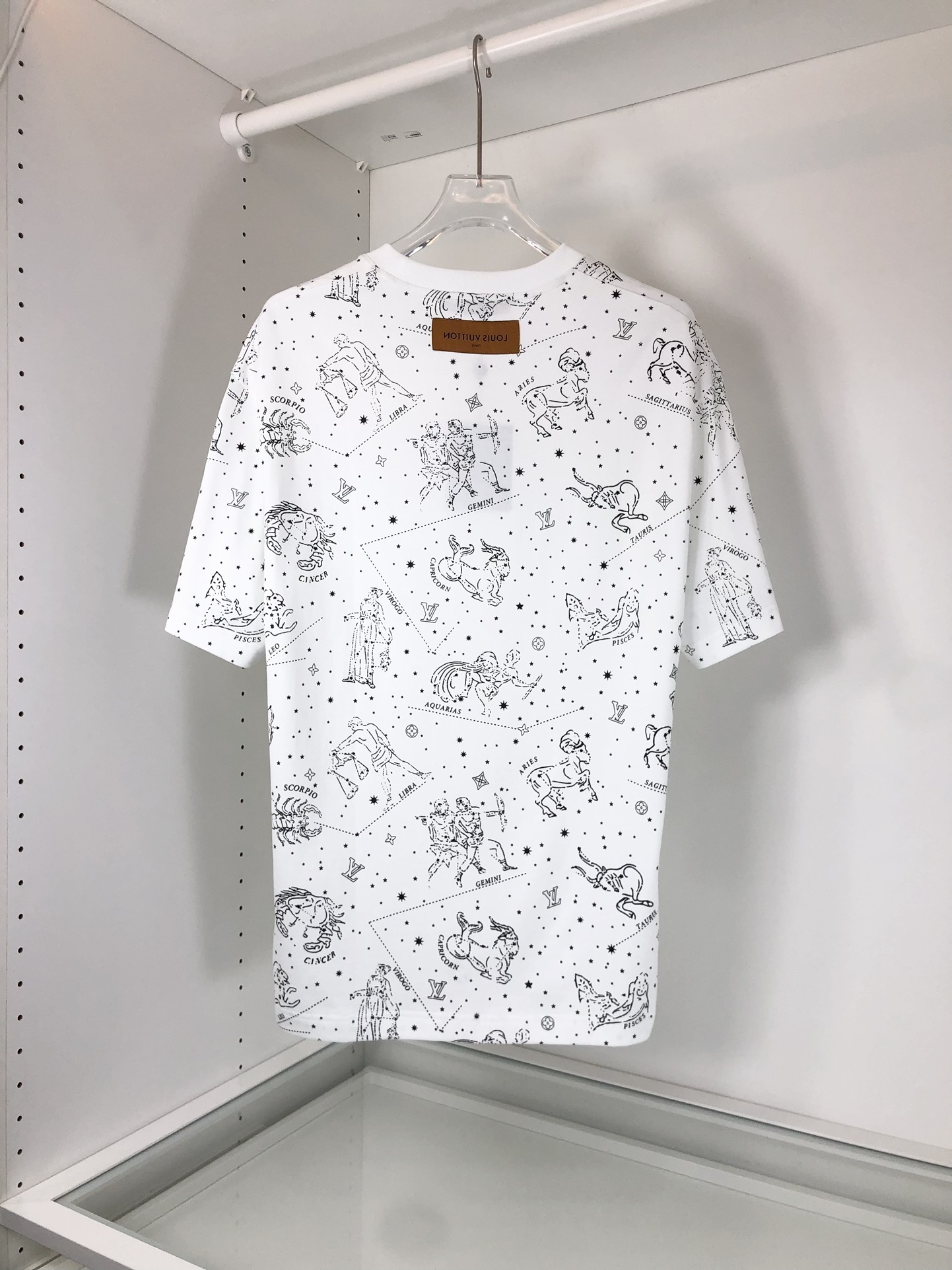 最高級ルイヴィトンスーパーコピー服 ルイヴィトンTシャツコピー モノグラムコットンピケTシャツ ホワイト 202405026 コットン 100% - 画像 (9)