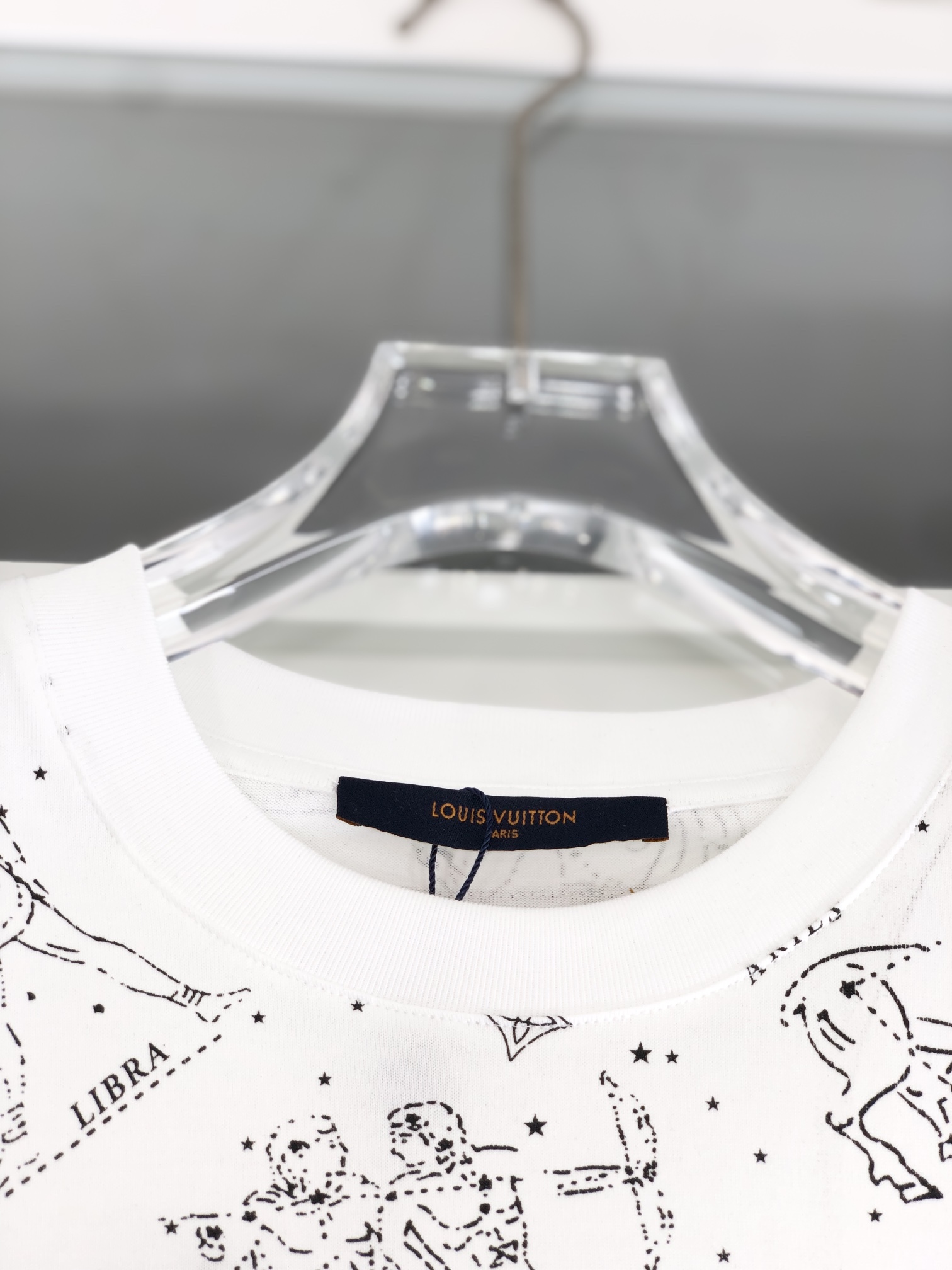 最高級ルイヴィトンスーパーコピー服 ルイヴィトンTシャツコピー モノグラムコットンピケTシャツ ホワイト 202405026 コットン 100% - 画像 (8)