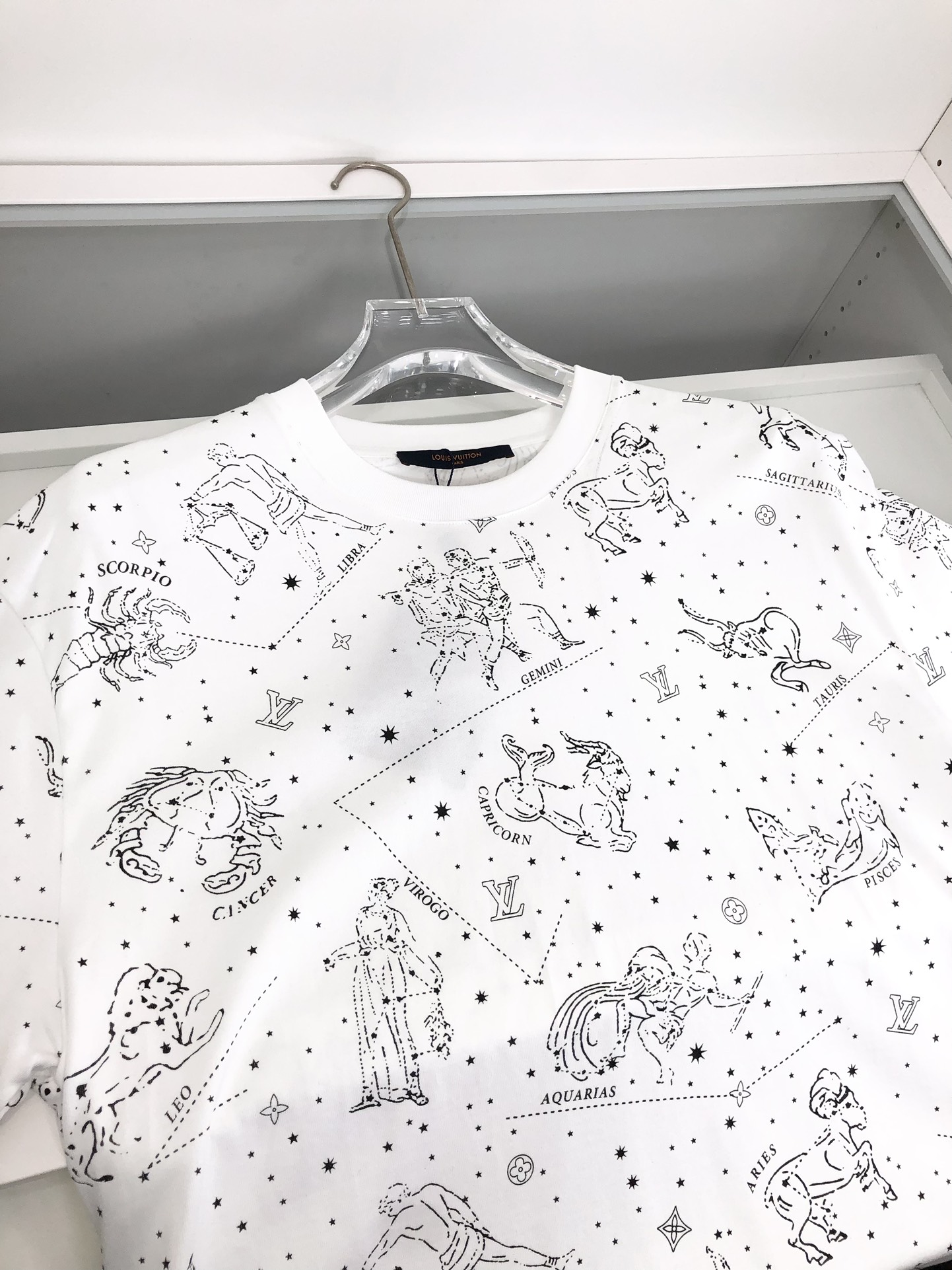 最高級ルイヴィトンスーパーコピー服 ルイヴィトンTシャツコピー モノグラムコットンピケTシャツ ホワイト 202405026 コットン 100% - 画像 (4)