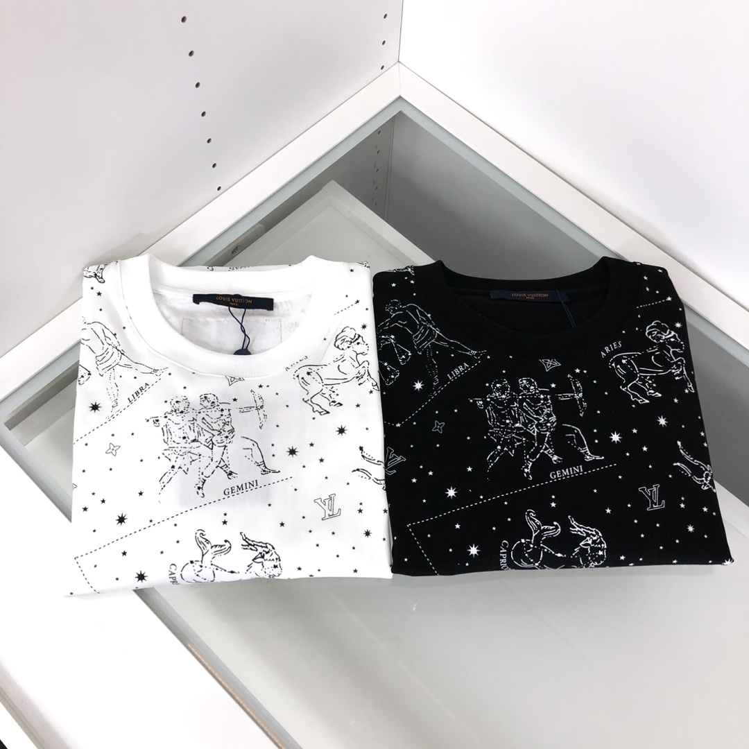 最高級ルイヴィトンスーパーコピー服 ルイヴィトンTシャツコピー モノグラムコットンピケTシャツ ホワイト 202405026 コットン 100% - 画像 (2)