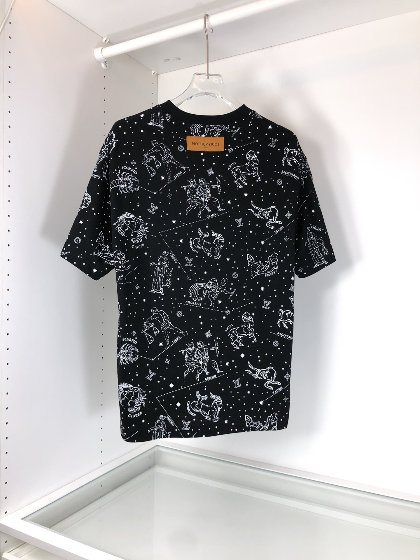 最高級ルイヴィトンスーパーコピー服 ルイヴィトンTシャツコピー モノグラムコットンピケTシャツ ブラック 202405027 コットン 100% - 画像 (9)