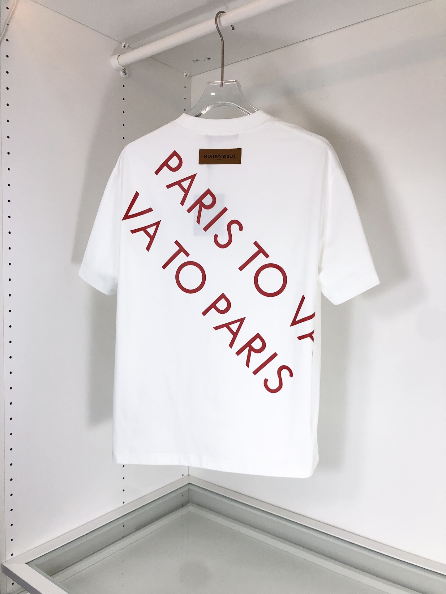 最高級ルイヴィトンスーパーコピー服 ルイヴィトンTシャツコピー Louis VuittonプリントTシャツ ホワイト 202405030 コットン 100% - 画像 (9)