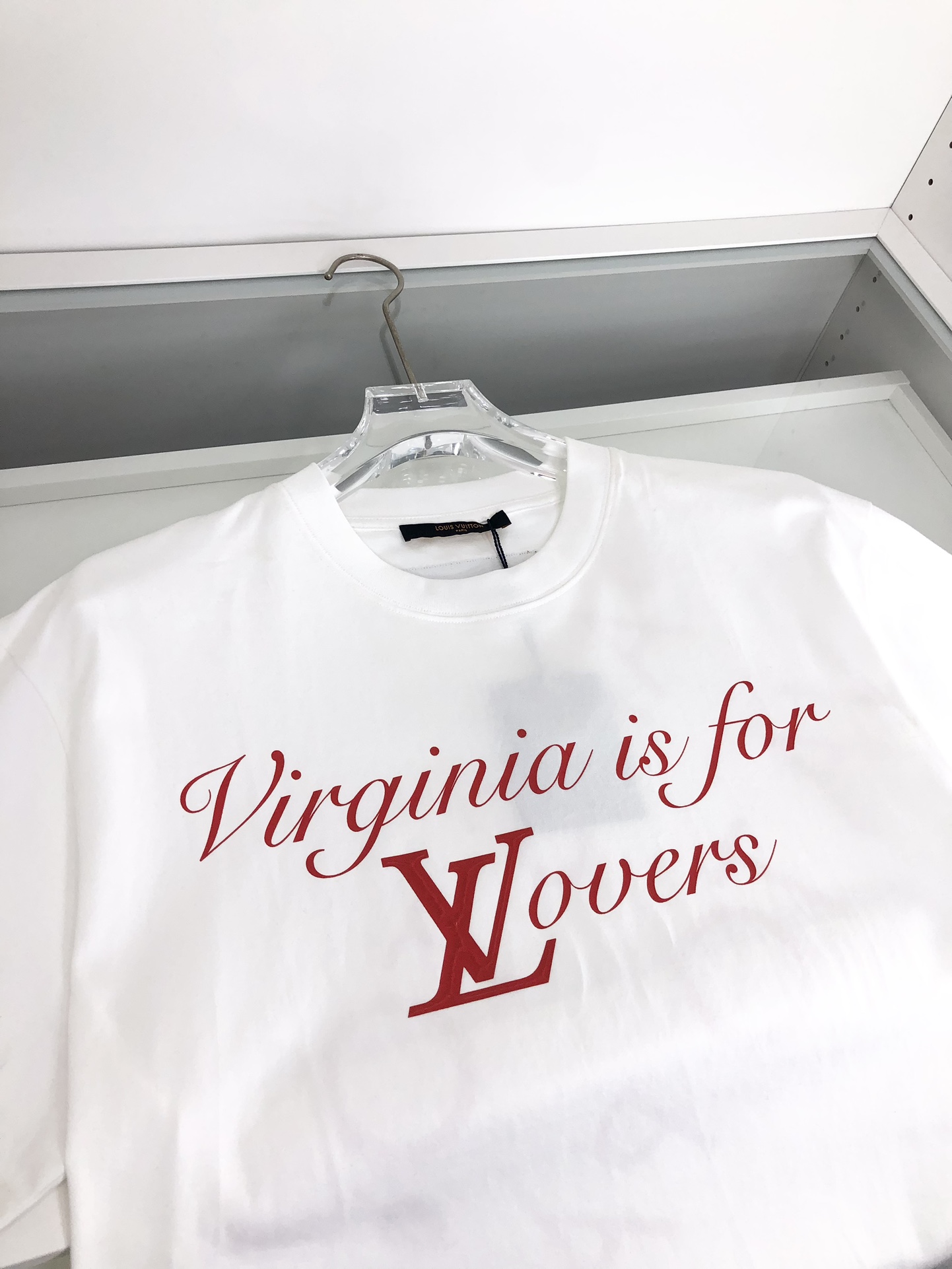最高級ルイヴィトンスーパーコピー服 ルイヴィトンTシャツコピー Louis VuittonプリントTシャツ ホワイト 202405030 コットン 100% - 画像 (7)