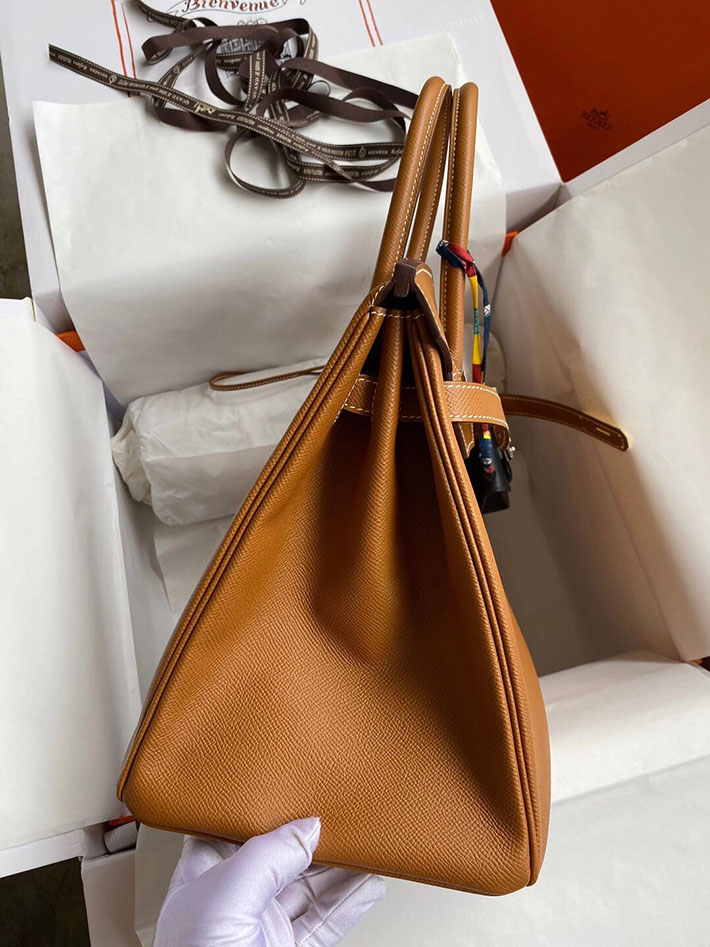 最高級HERMESスーパーコピー エルメスバーキン30コピー バーキン30 ゴールド ヴォーエプソン ゴールド金具 新品 2024W1057 - 画像 (2)