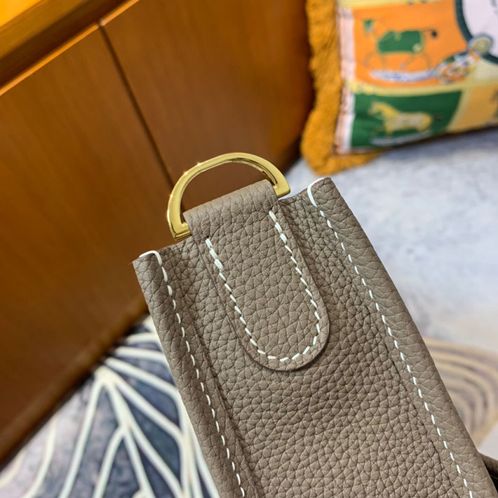 最高級HERMESスーパーコピー エルメスエヴリン29/PMコピー エヴリン3 29/PM トゥルティエールグレー トリヨン ゴールド金具 新品 2024W1070 - 画像 (5)