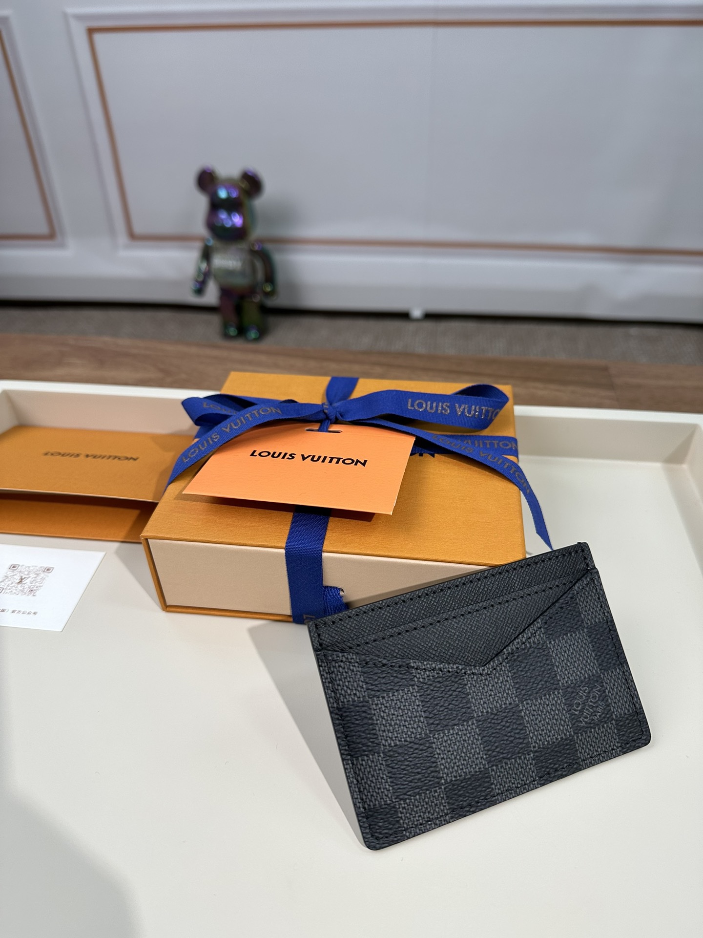 最高級ルイヴィトンスーパーコピー ルイヴィトンカードケースコピー カードケース ネオ・ポルト カルト ブラック N62666 ダミエ・グラフィット キャンバス - 画像 (8)
