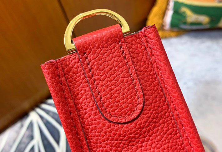 最高級HERMESスーパーコピー エルメスエヴリン29/PMコピー エヴリン3 29/PM ルージュトマト トリヨン ゴールド金具 新品 2024W1072 - 画像 (6)