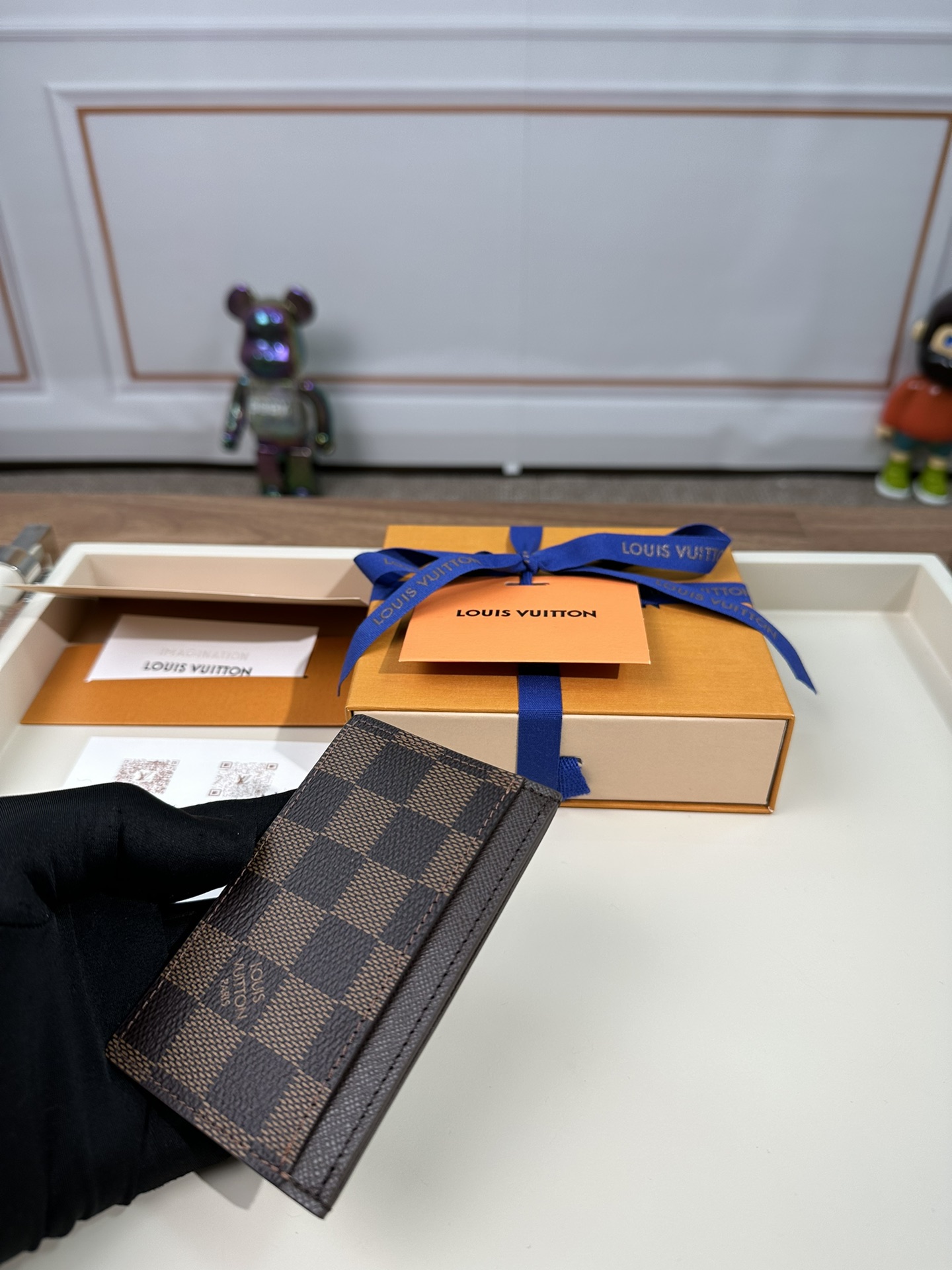 最高級ルイヴィトンスーパーコピー ルイヴィトンカードケースコピー カードケース ポルト カルト・サーンプル Armagnac N61722 ダミエ・キャンバス - 画像 (2)