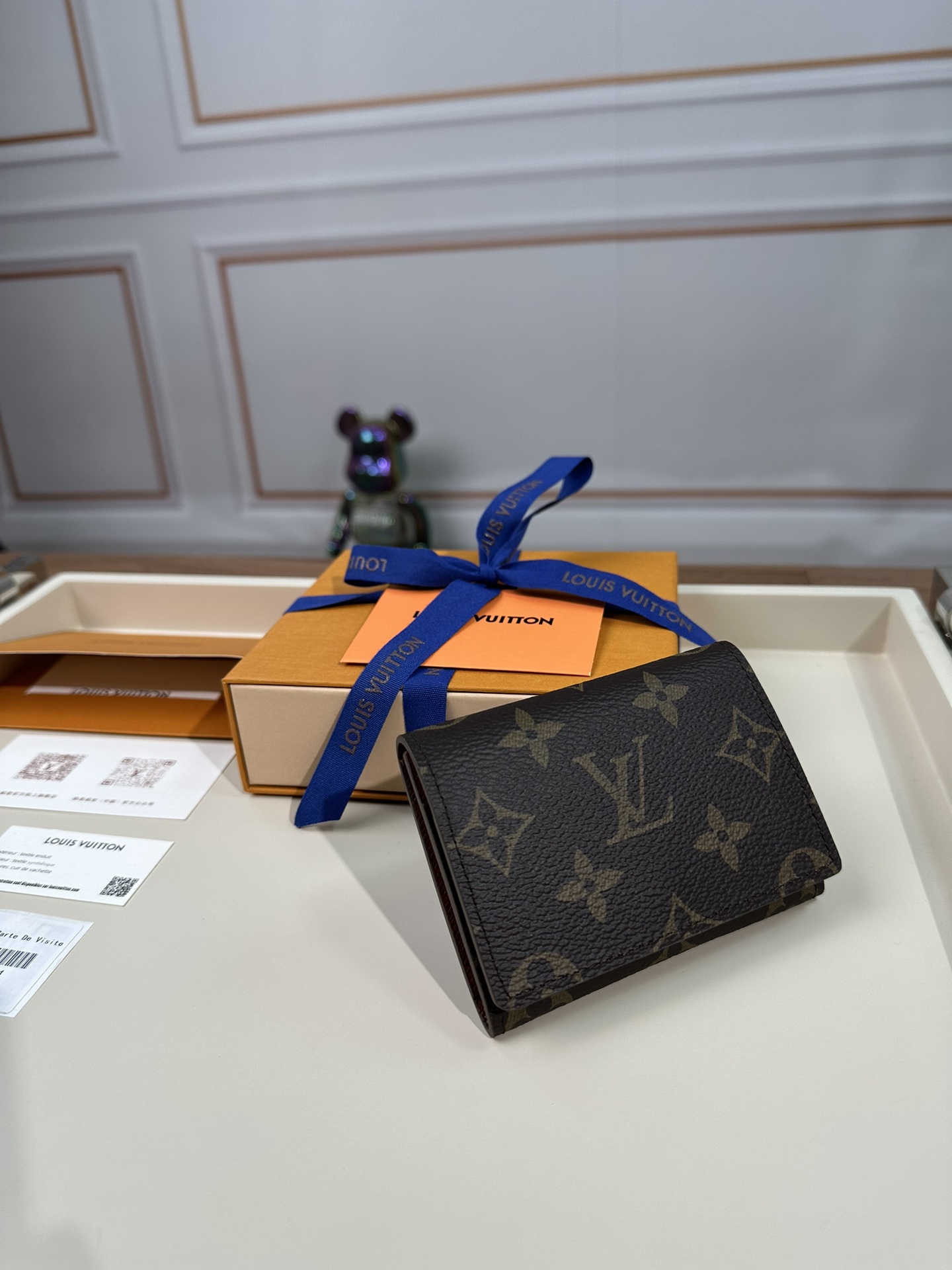 最高級ルイヴィトンスーパーコピー ルイヴィトンカードケースコピー カードケース アンヴェロップ・カルト ドゥ ヴィジット ダークブラウン M63801 モノグラム・キャンバス - 画像 (8)
