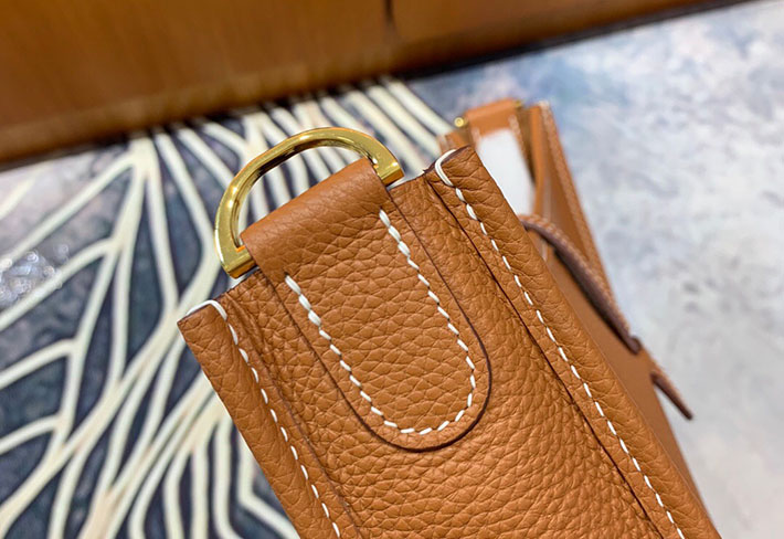 最高級HERMESスーパーコピー エルメスエヴリン29/PMコピー エヴリン3 29/PM トフィ トリヨン ゴールド金具 新品 2024W1077 - 画像 (3)
