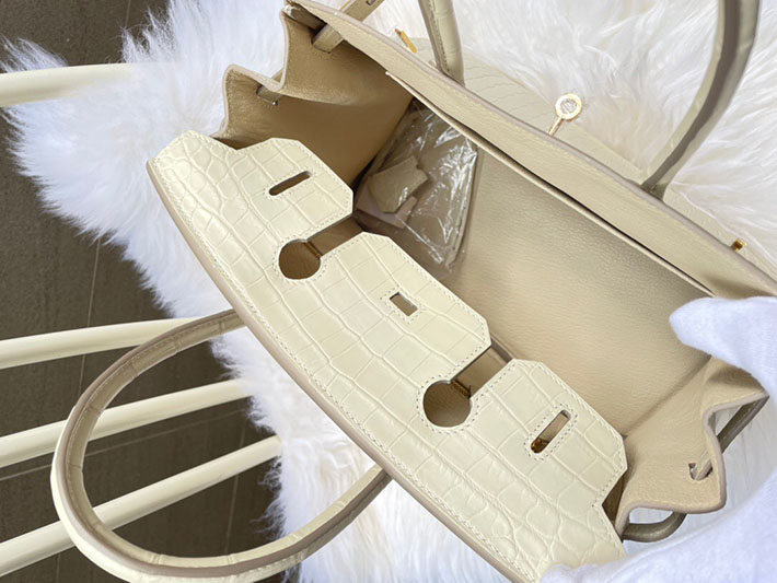最高級HERMESスーパーコピー エルメスバーキン30コピー バーキン30cm クロコダイル ニロティカスマット ベトン ゴールド金具 新品 2024W1097 - 画像 (2)
