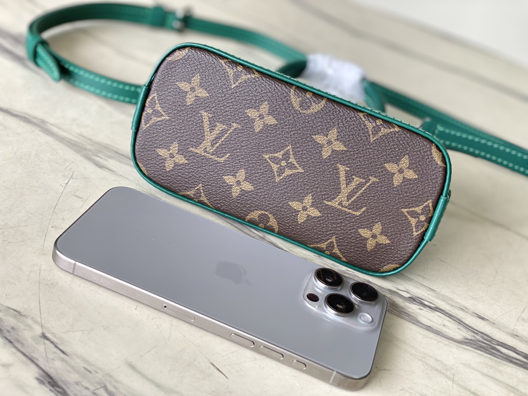 最高級ルイヴィトンスーパーコピー ルイヴィトン クロスボディバッグ コピー ナノ・アルマ ヴェール M82717 モノグラム・キャンバス シルバー金具 - 画像 (7)