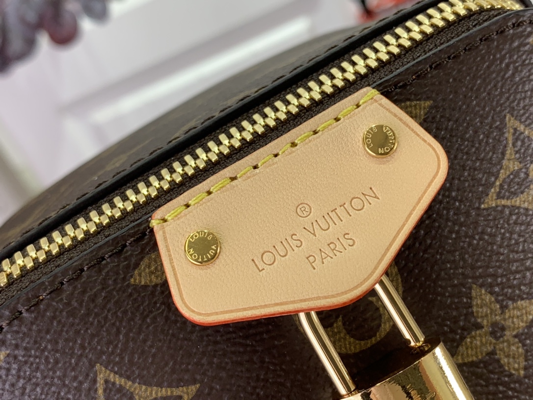 最高級ルイヴィトンスーパーコピー ルイヴィトン モノグラムバッグ コピー ジャストインケース ダークブラウン M47096 モノグラム・キャンバス ゴールド金具 - 画像 (6)