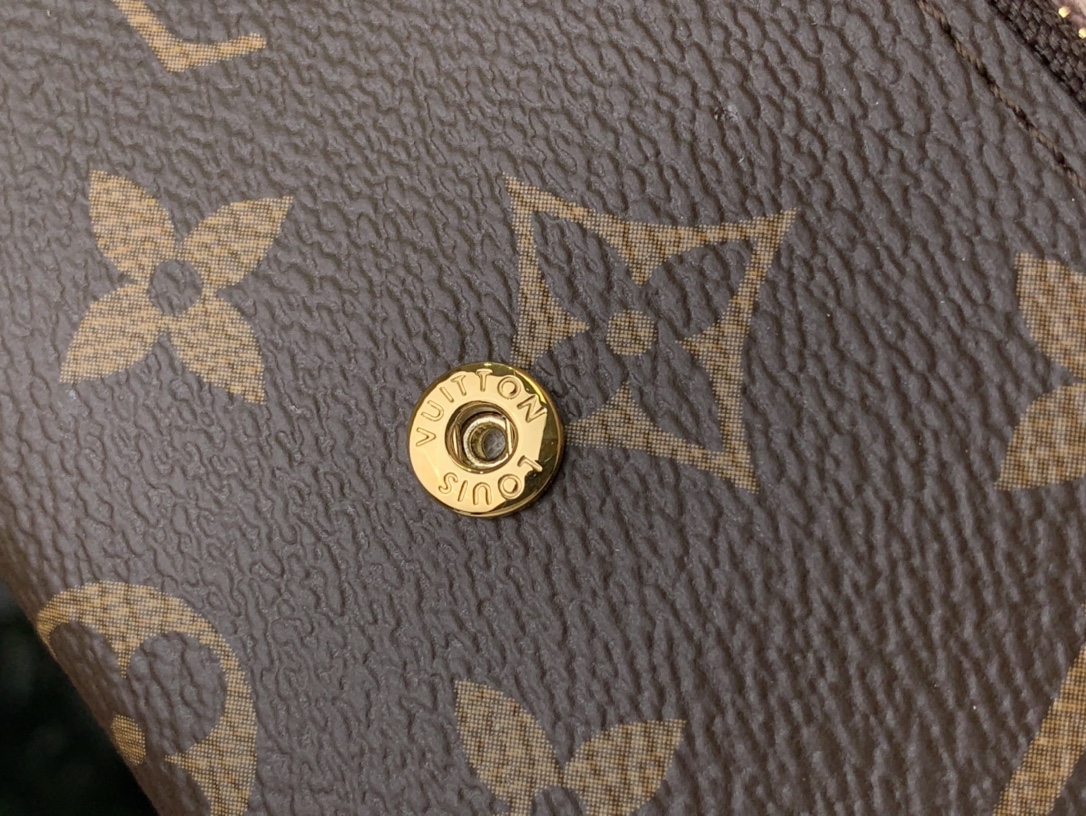 最高級ルイヴィトンスーパーコピー ルイヴィトン財布コピー ポルトモネ・ロザリ オパール ピンク M83600 モノグラム・キャンバス ゴールド金具 - 画像 (3)